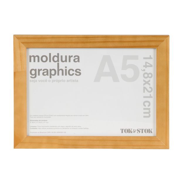 MOLDURA A5 14 CM X 21 CM GRAPHICS