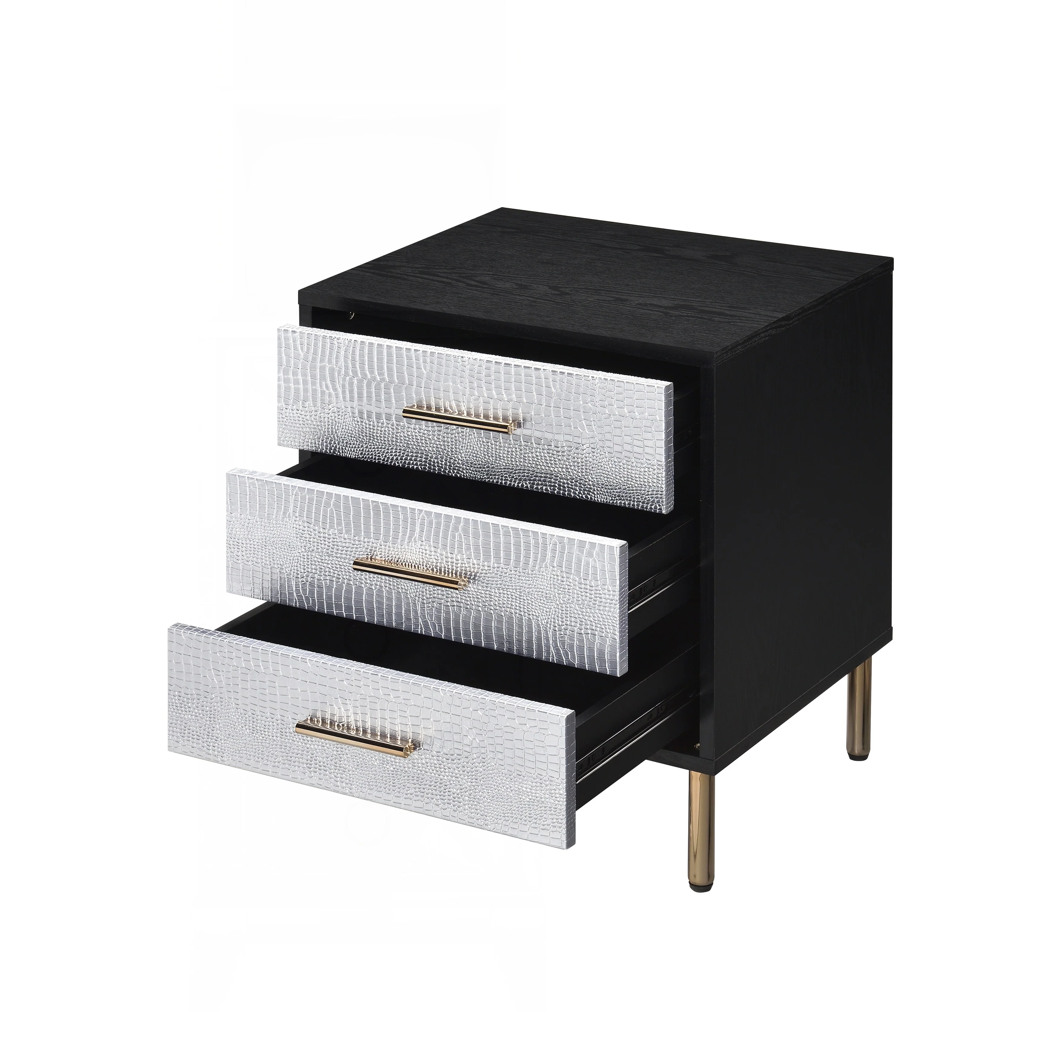 Charming Bedroom Nightstand with Stylish Drawers and Exquisite Design