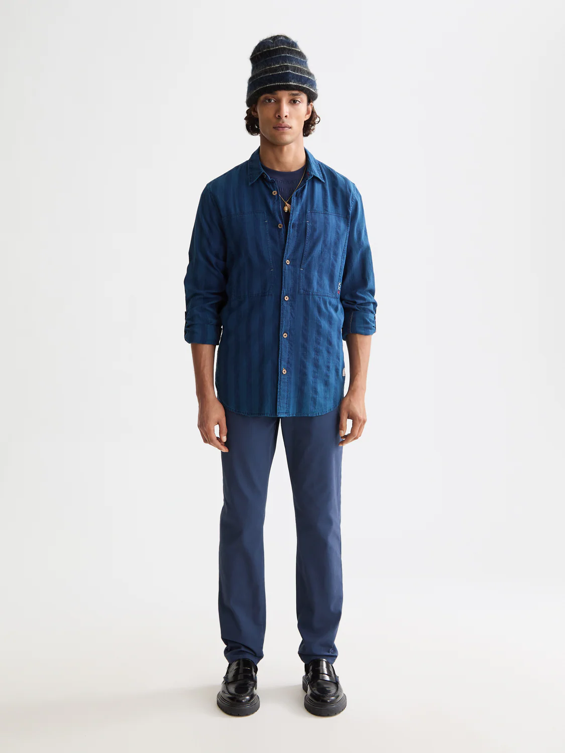 Seasonal Core - Stuart - Slim-Fit Washed Cotton Blend Chino
