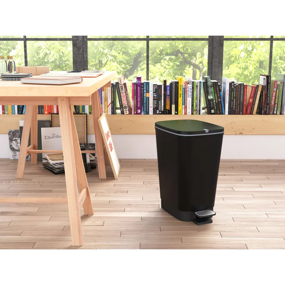 KIS Chic Bin Pedaalemmer - 23L - Zwart