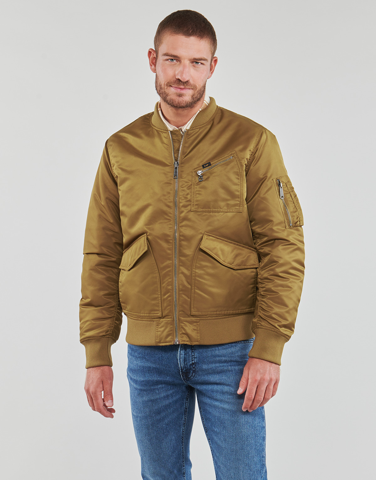 Lee - BOMBER JACKET - Camel