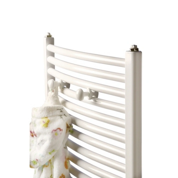 Handtuch-Haken, (BxLxT): 3,5 x 6 x 3,5 cm, weiß, kunststoff