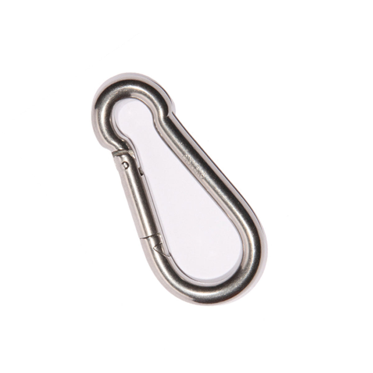Platinum Karabijnhaak grijs 8 x 80mm - RVS