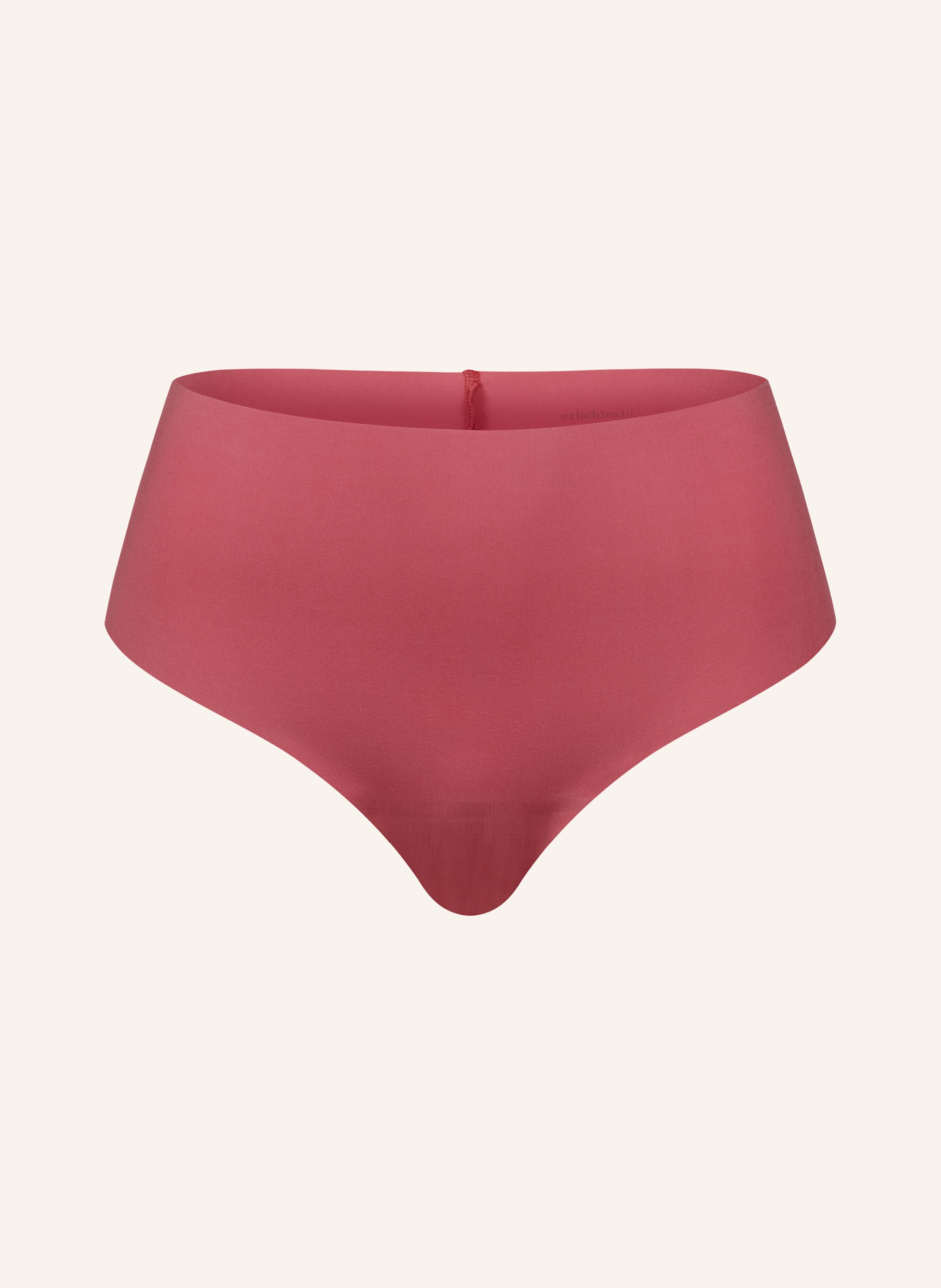 erlich textil Light Touch High Waist Brazil String mit weichem Modal - nahtlose Kanten