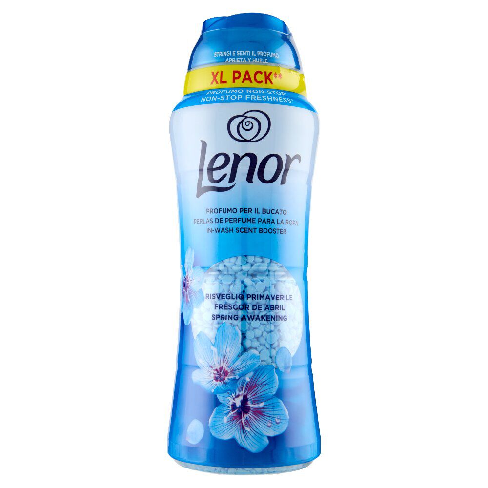 Parfum de linge perles Lenor Unstoppables Printemps 495gr