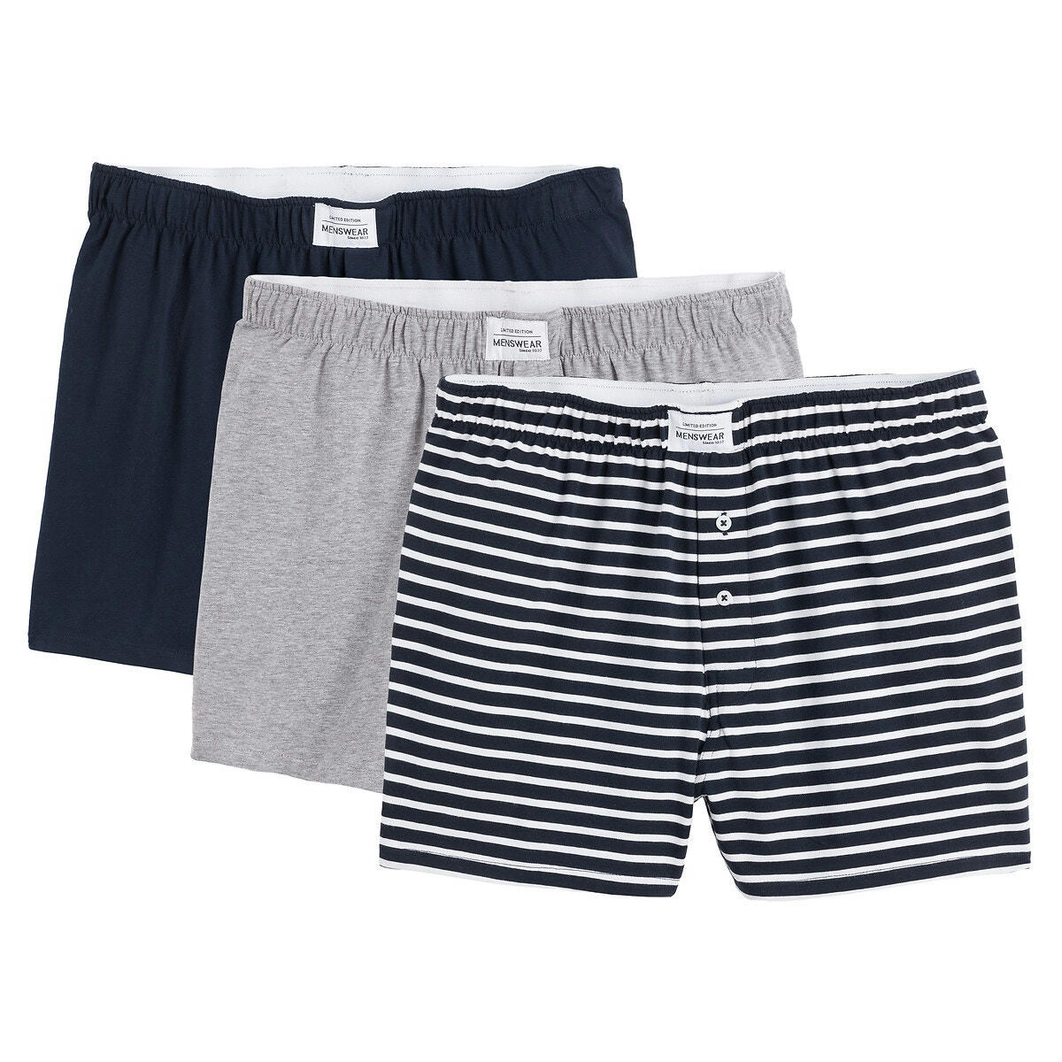 lot de 3 caleçons en jersey