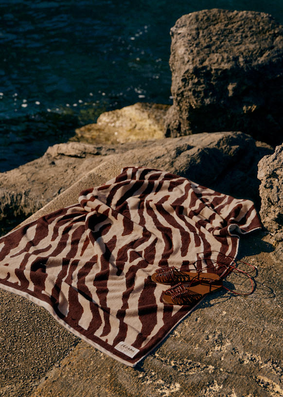 Zèbre Beach Towel
