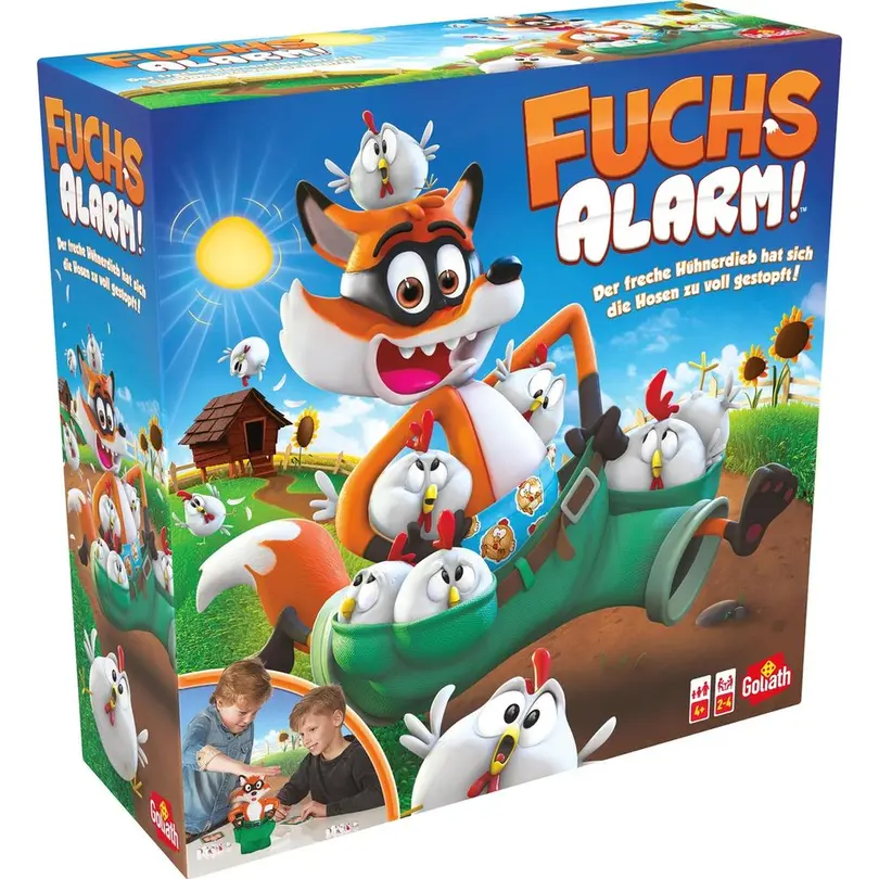 Kinderspiel Fuchsalarm
