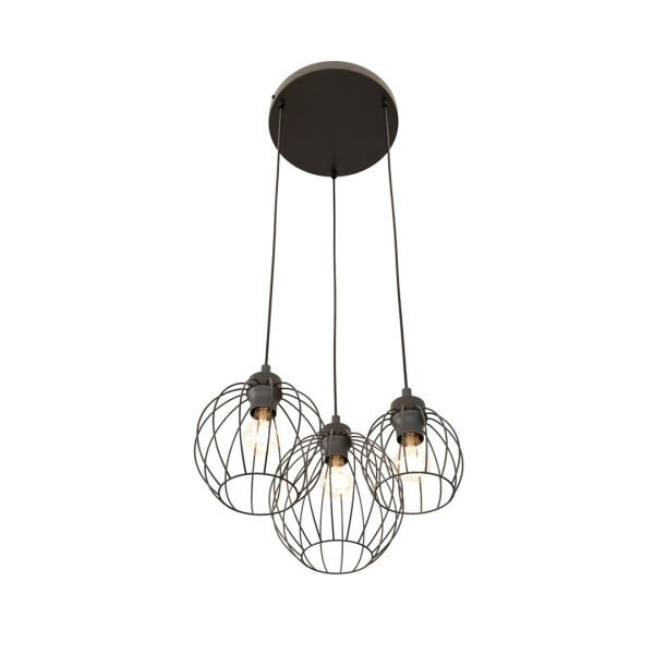 Lampa Wisząca Nando 3Prem Bl