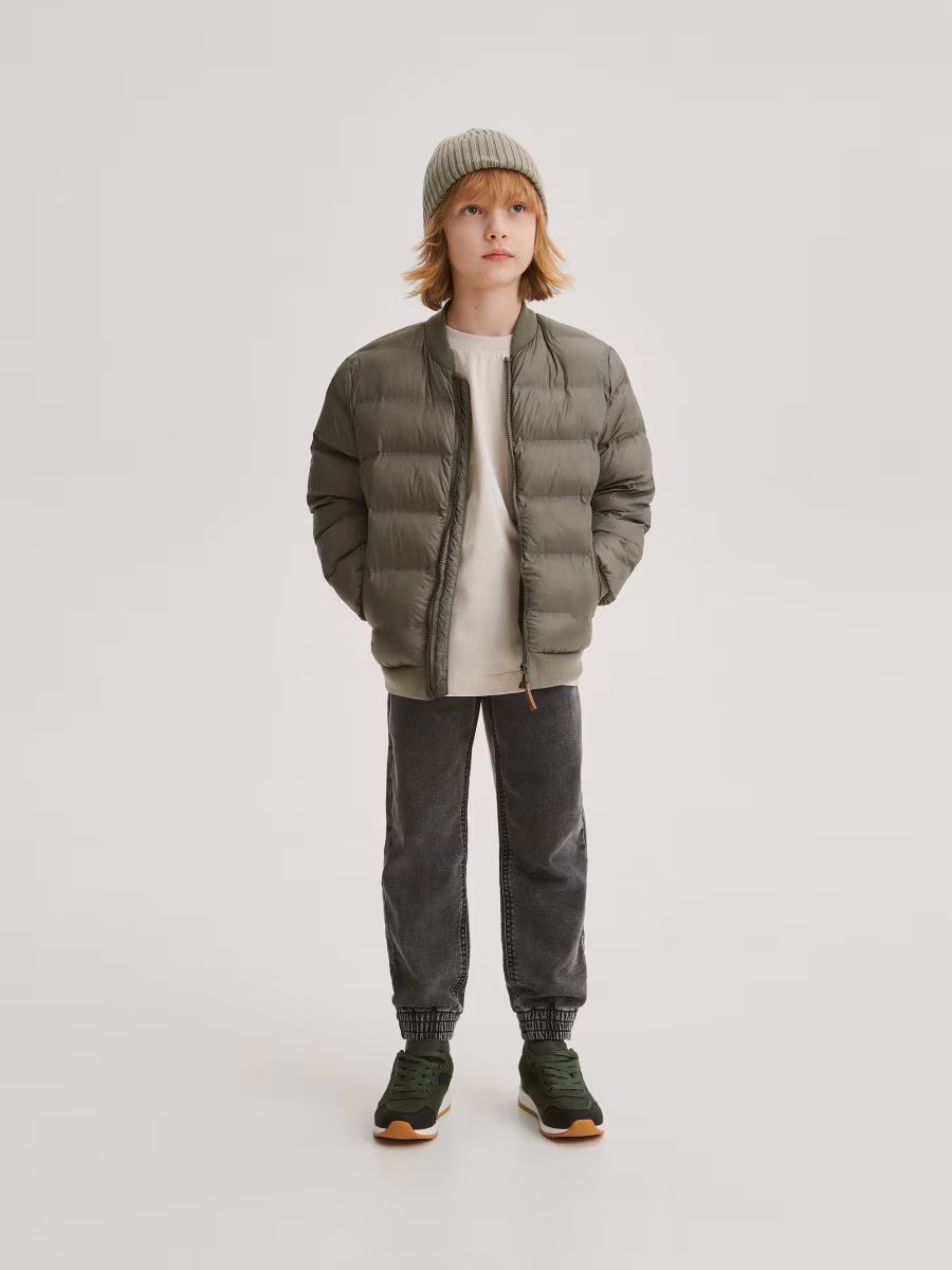 Jacket With Stand Up Collar