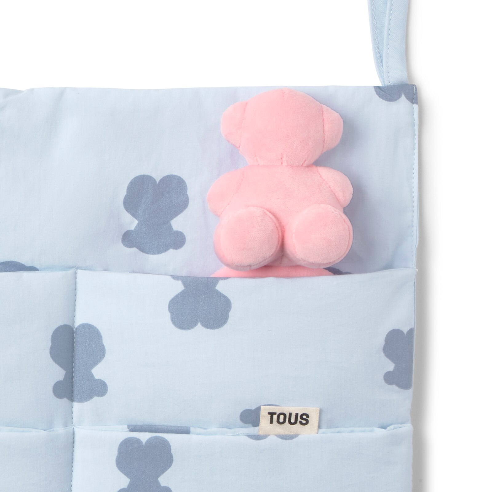 Organizador para cuna HFluffy celeste