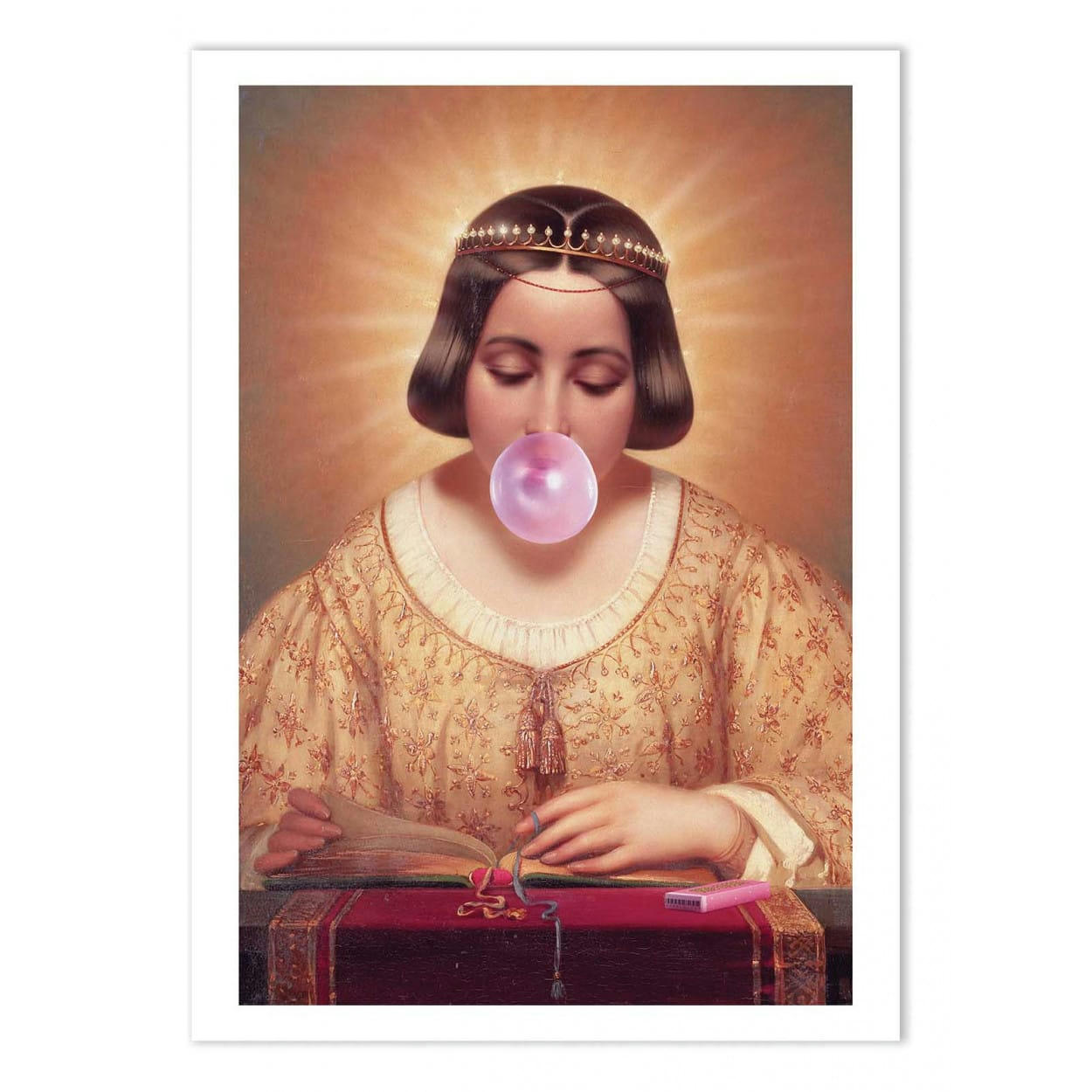 JONAS LOOSE - THE HOLLY BUBBLE - Affiche d'art 30 x 40 cm