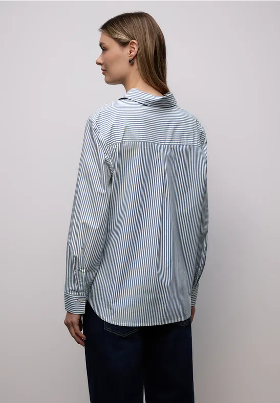 Gestreifte Hemdbluse