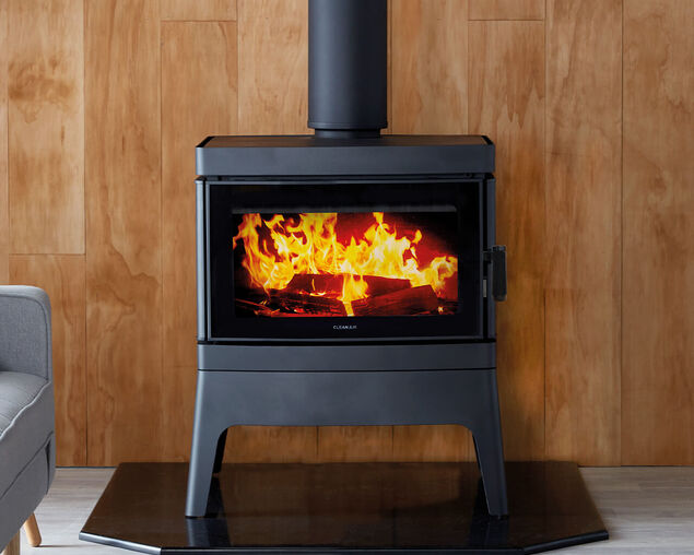 Clean Air Large Console Freestanding Wood Heater