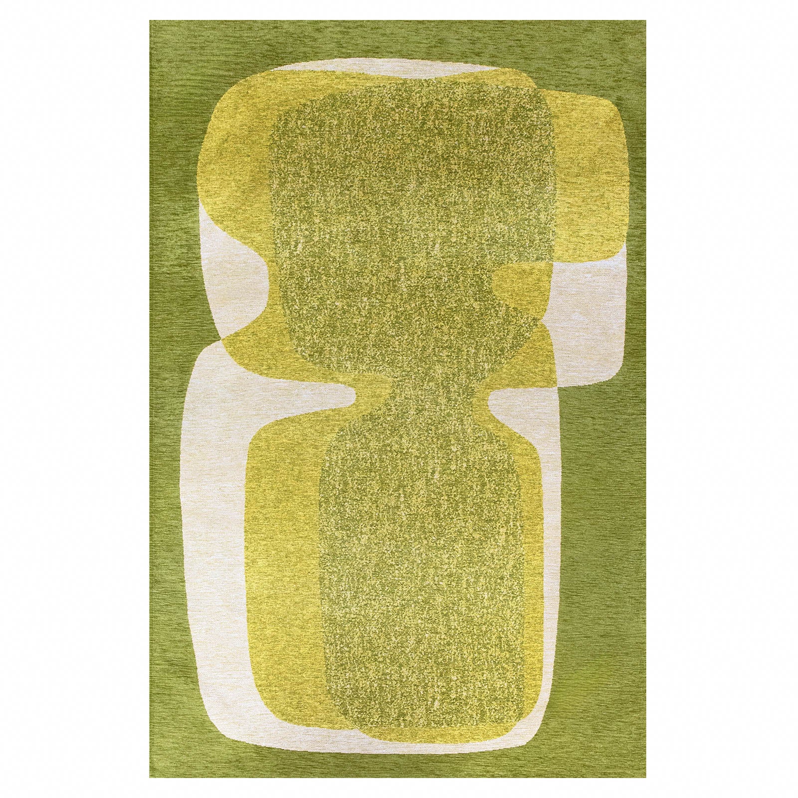 Lola&Moi vloerkleed Grass - groen - 140x200cm