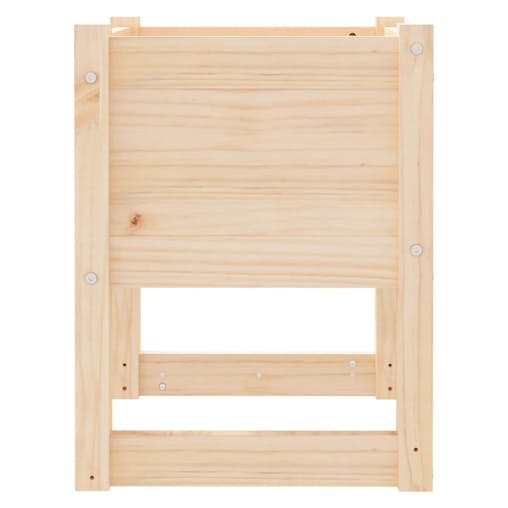 NNEVL Planters 2 pcs 40x40x52.5 cm Solid Wood Pine