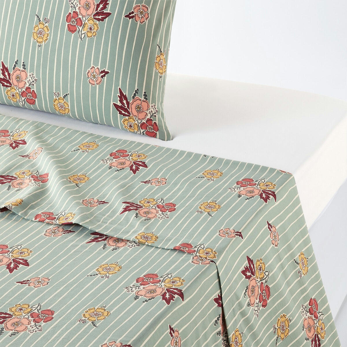 Drap plat coton lavé, Miranda