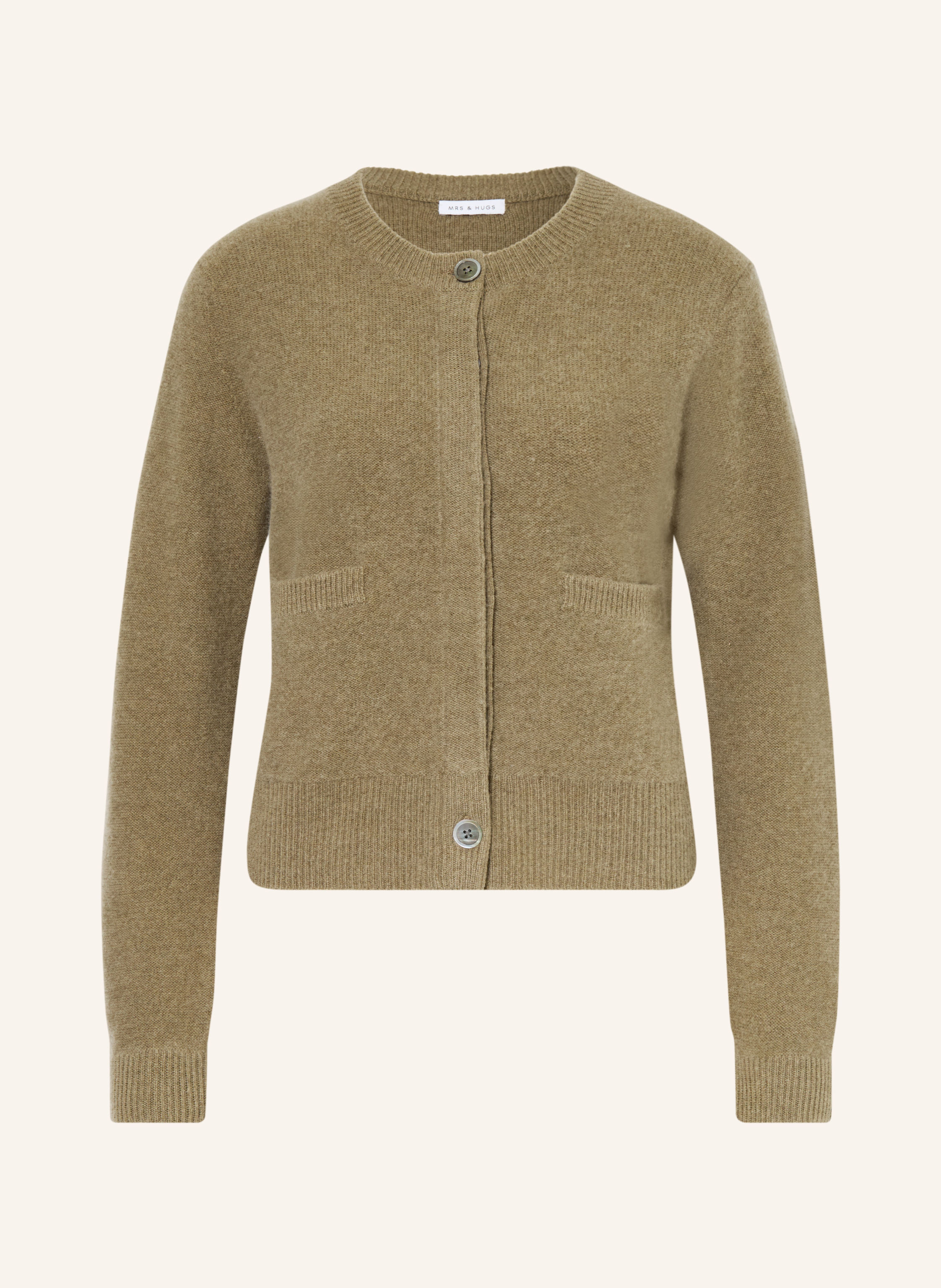 MRS & HUGS Strickjacke mit Cashmere