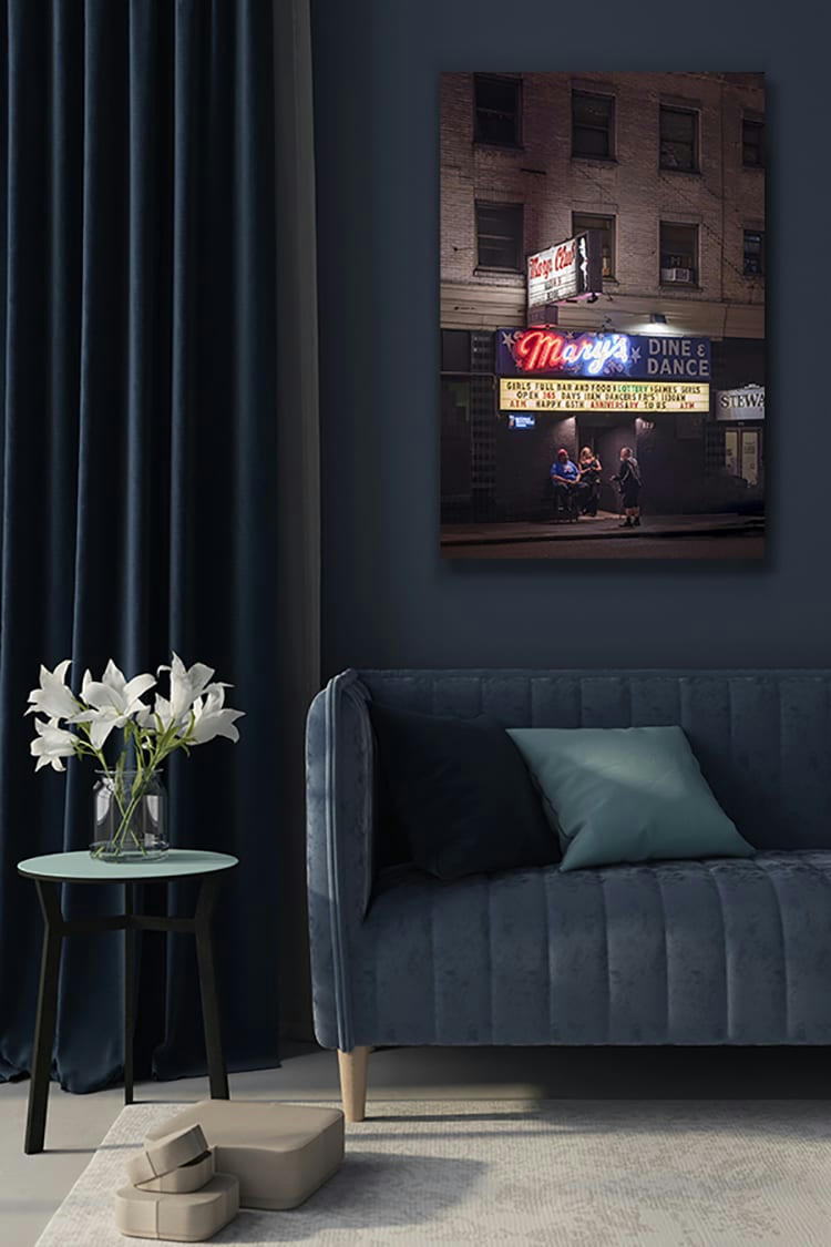 MARY'S ME - Photographie d'art de Romain Farge 40x60 cm sur plexi