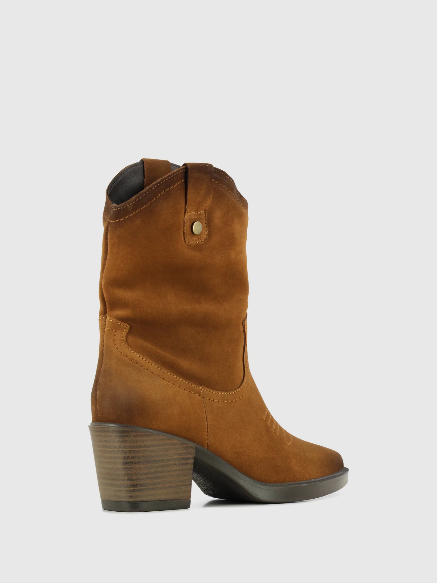 Botas Texanas em Camurça Camel