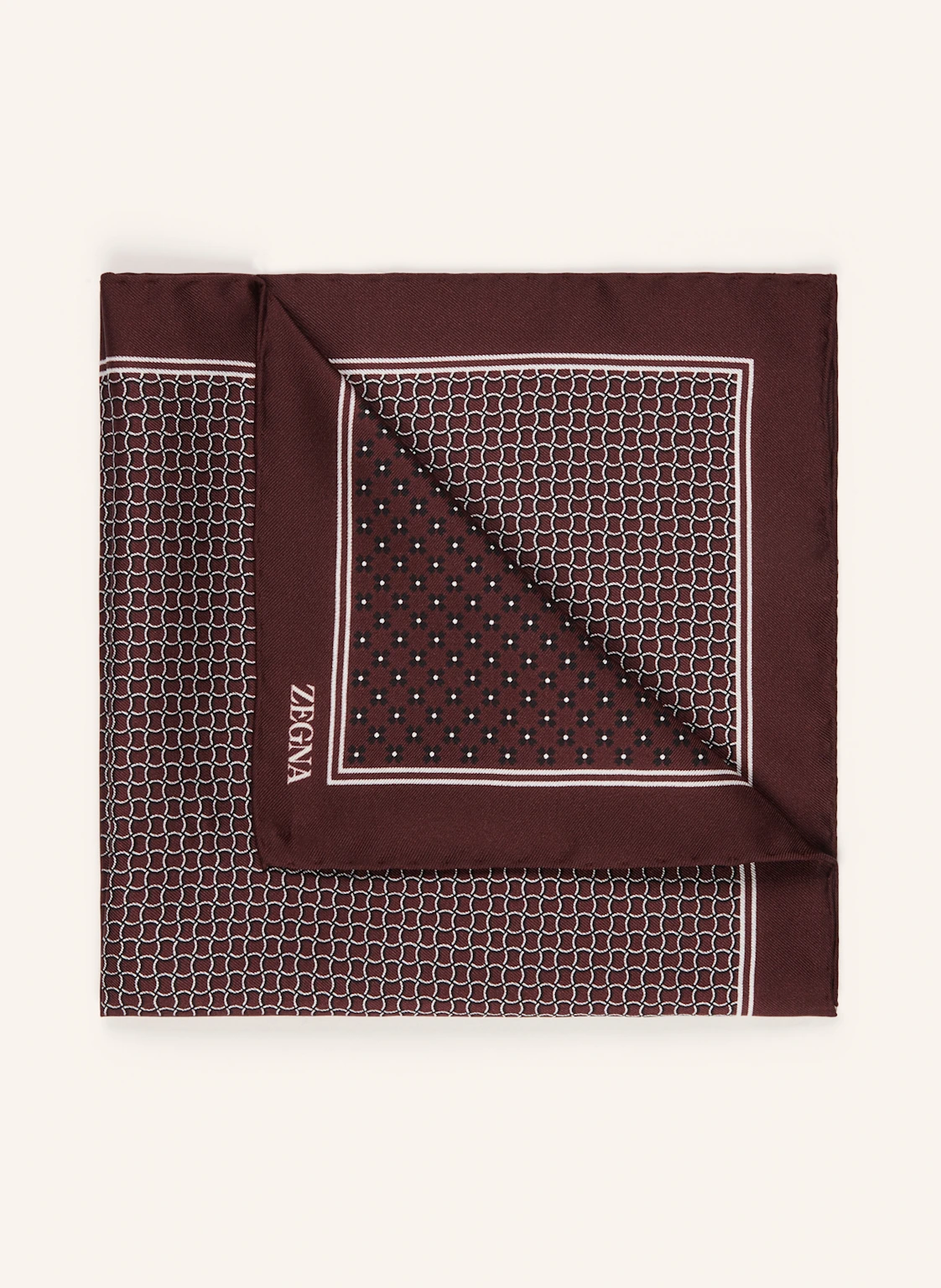 ZEGNA Einstecktuch aus Seide