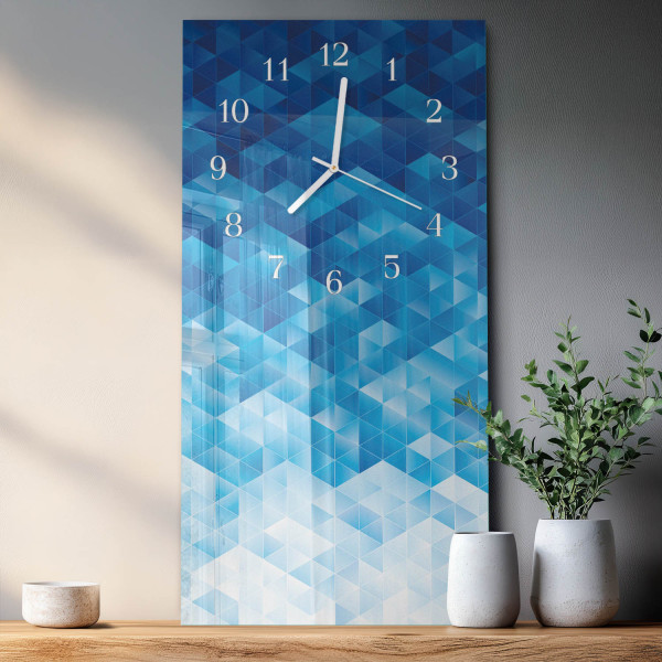 Zegar do kuchni 30x60 Wzór cichy mechanizm salon