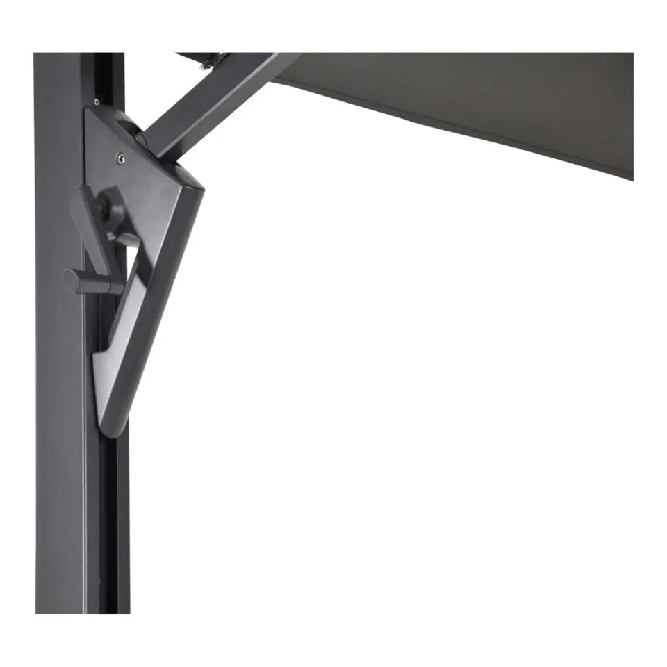 Les - Zweefparasol Taurus &Oslash;3,5mtr - grijs