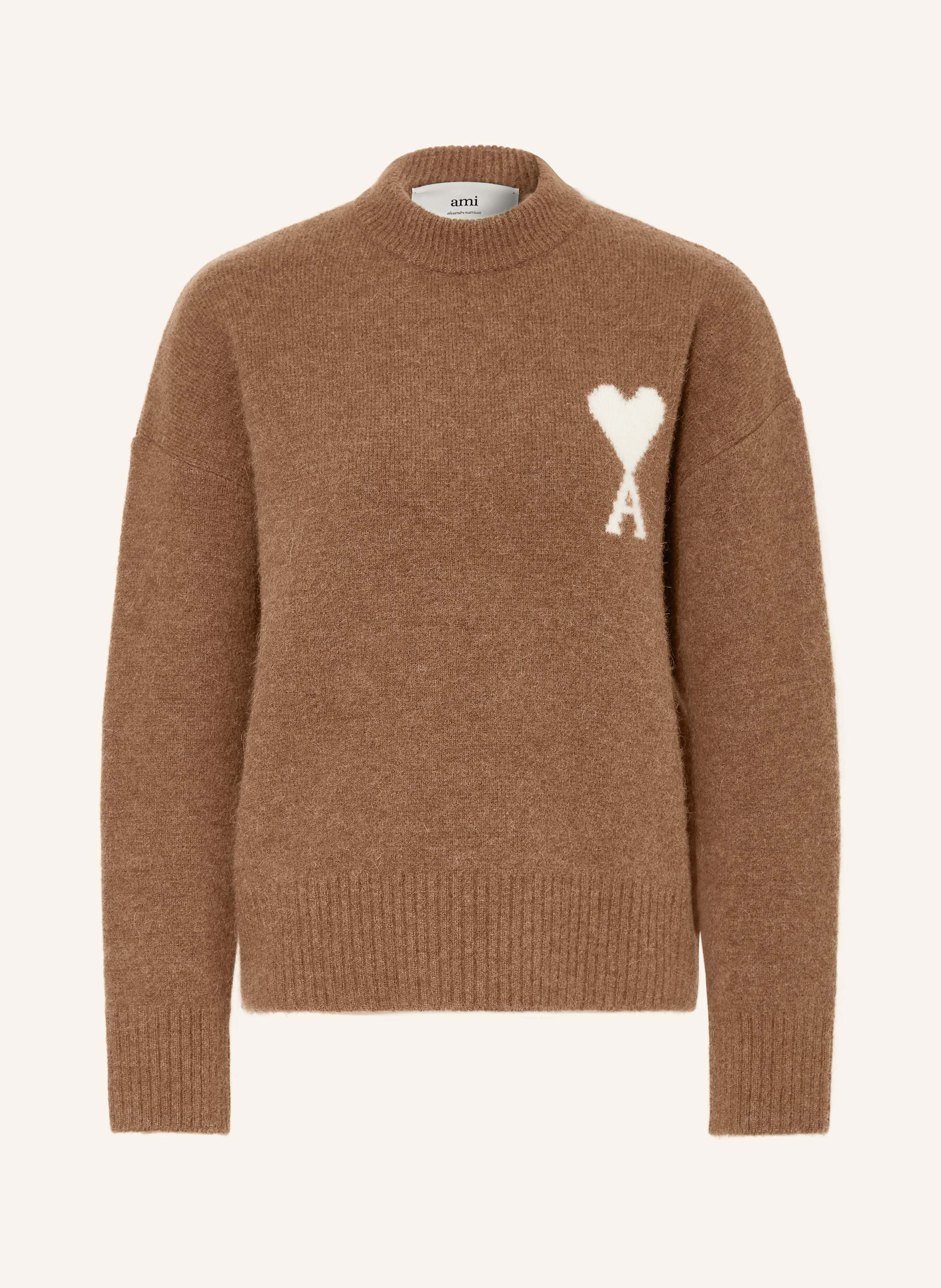 Ami Paris Pullover mit Alpaka