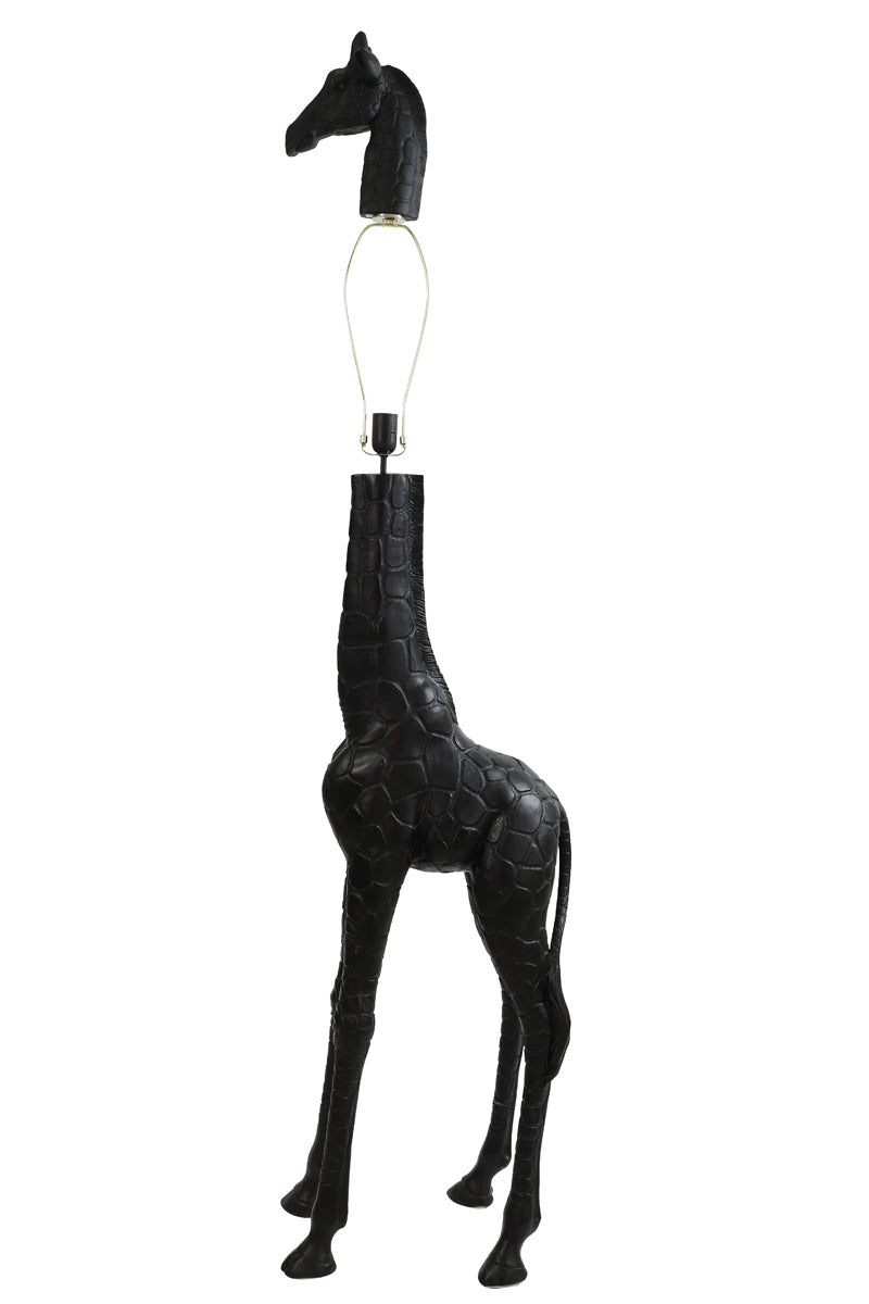 Light & Living vloerlamp GIRAFFE - 44x33.5x184cm - zwart