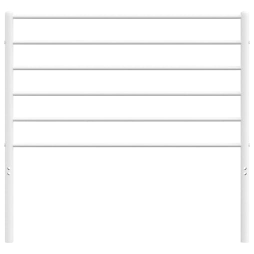 NNEVL Metal Headboard White 90 cm
