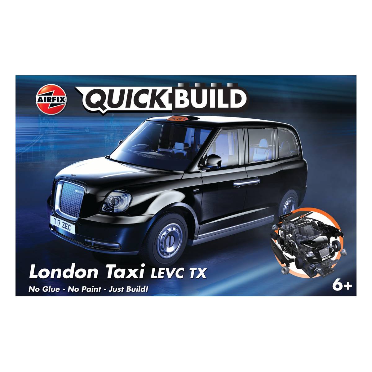 Airfix Quickbuild London Taxi LEVC TX Model Kit