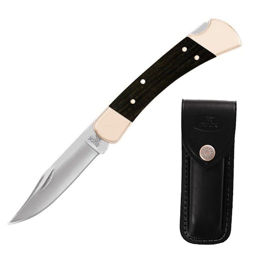 Buck Knives Folding Hunter Knife 3-3/4" Clip Blade | 110BRS