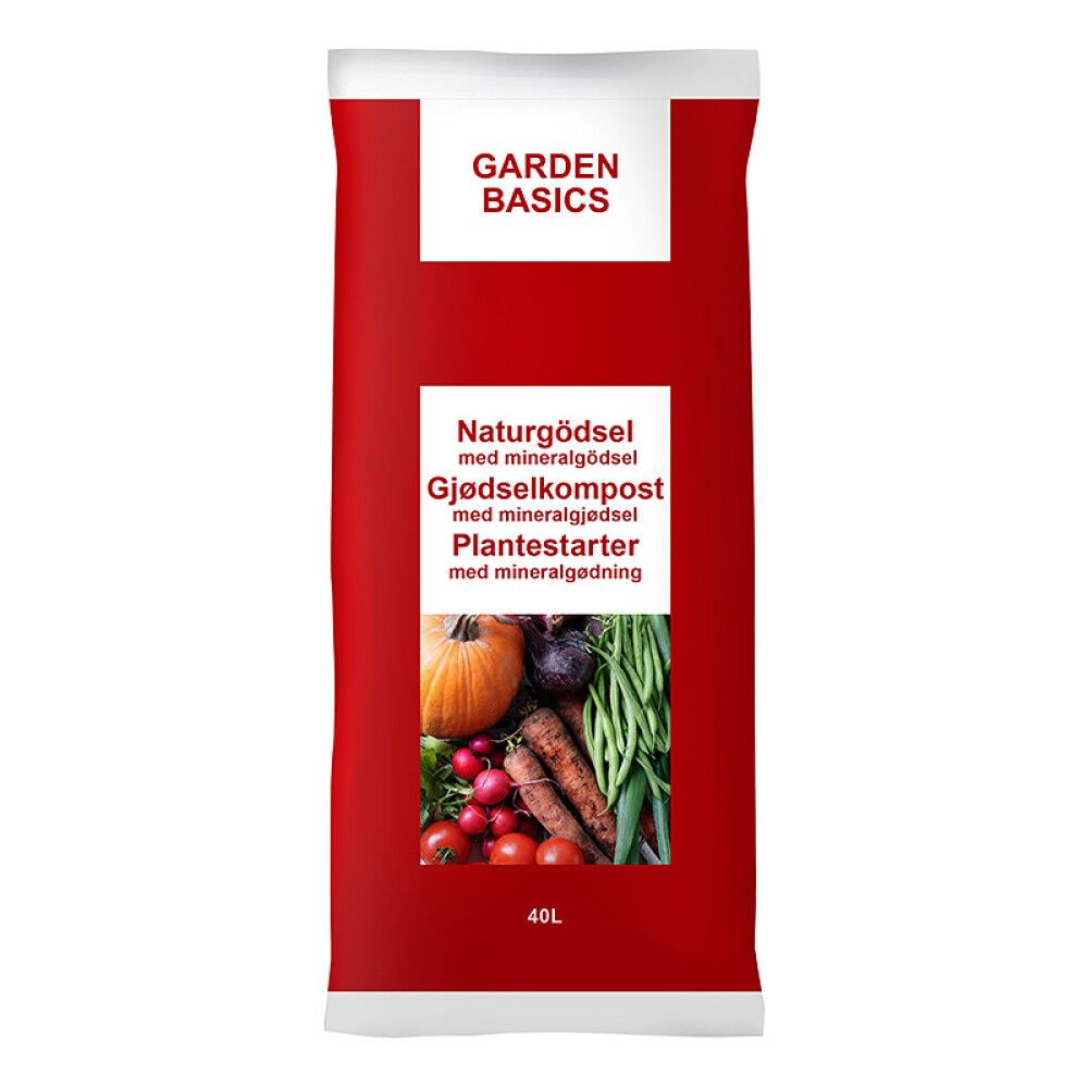 NATURGJØDSEL GARDEN BASICS 40L
