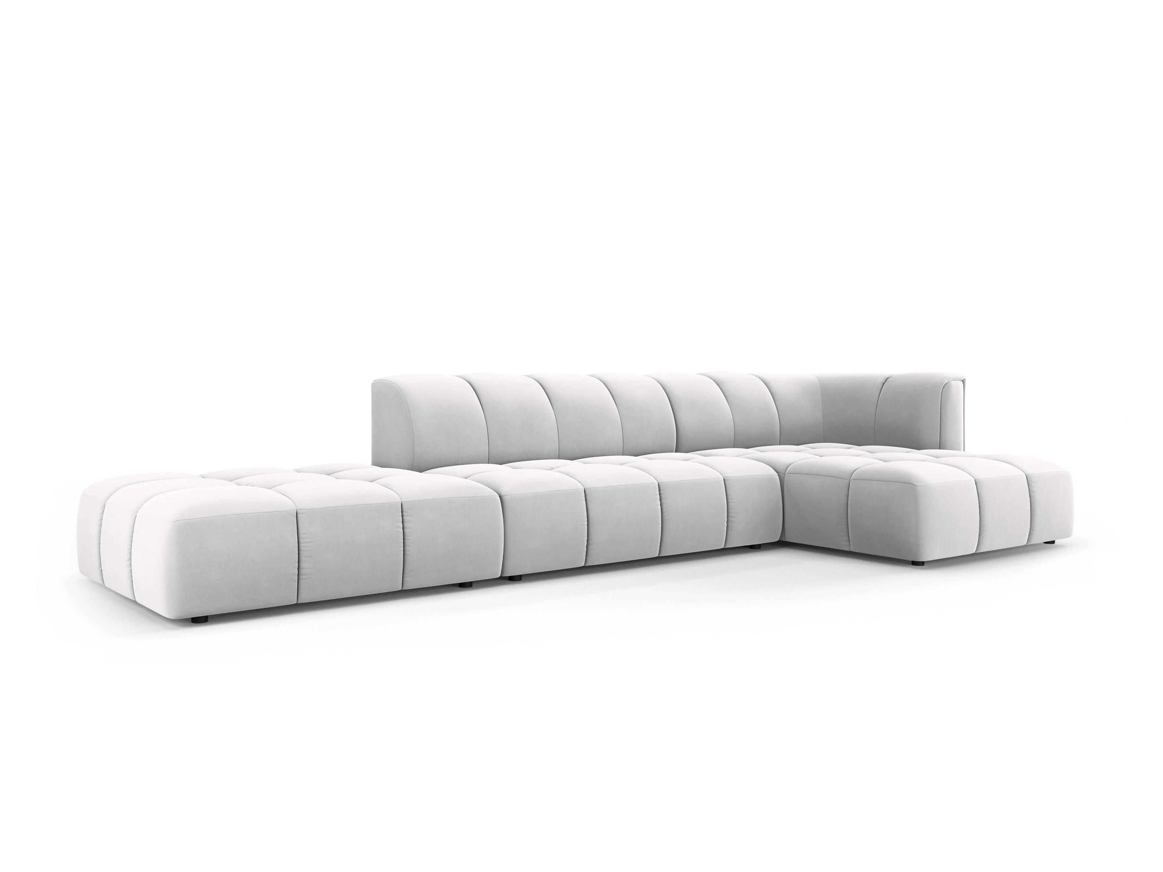 Hoekbank Francesca velvet rechts 5-zits