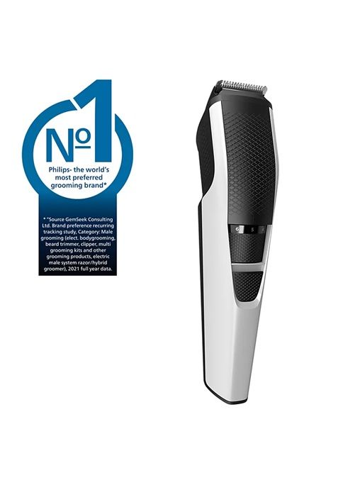 Philips Philips Series 3000 Beard & Stubble Trimmer with Stainless Steel Blades BT3206/13