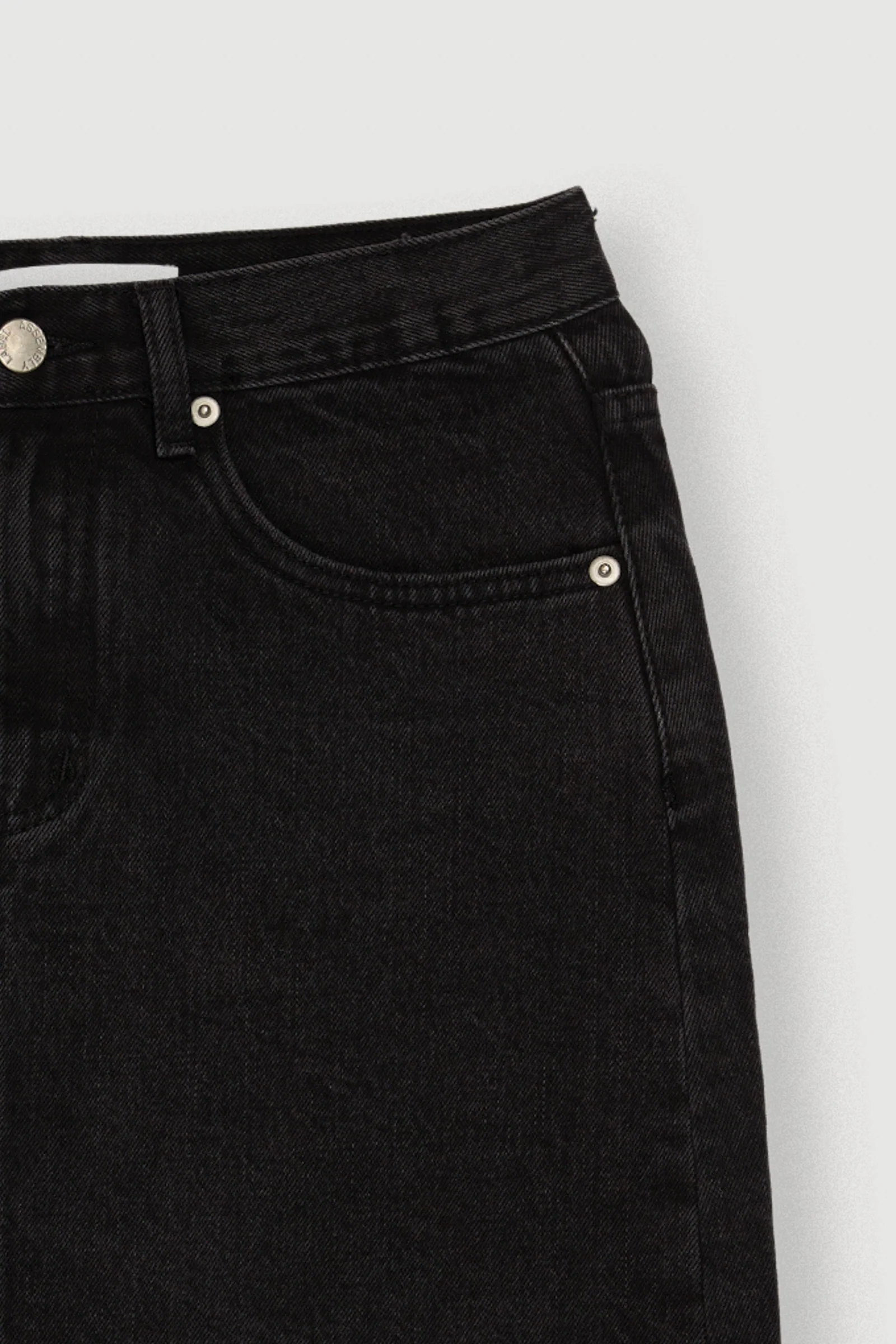 Re-Worn Womens Denim Mini Skirt