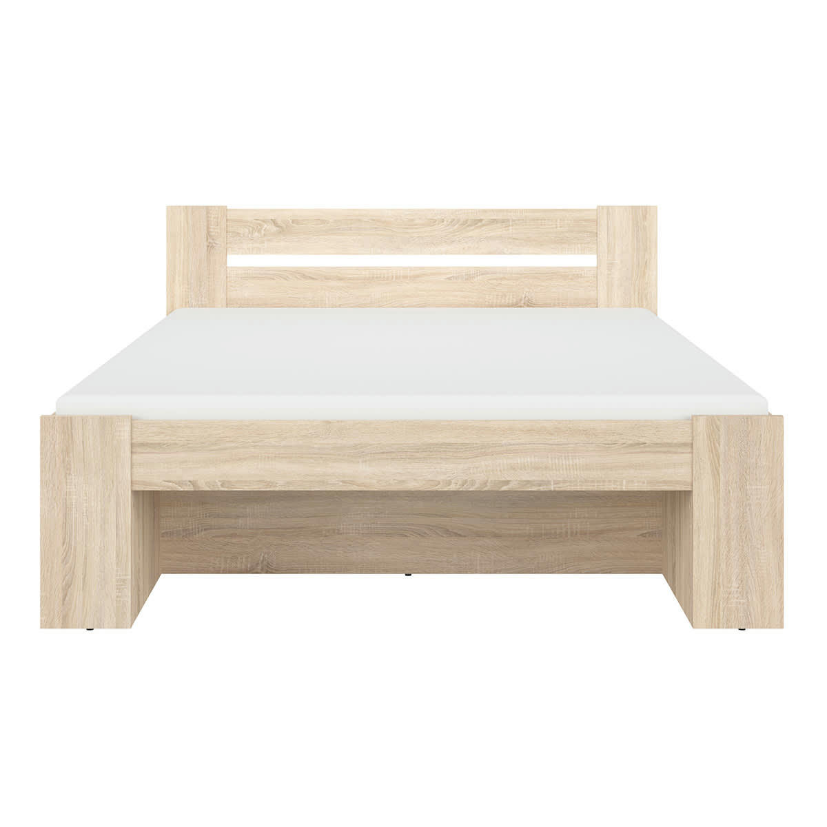 - Lit 140x200 stratifiés naturel