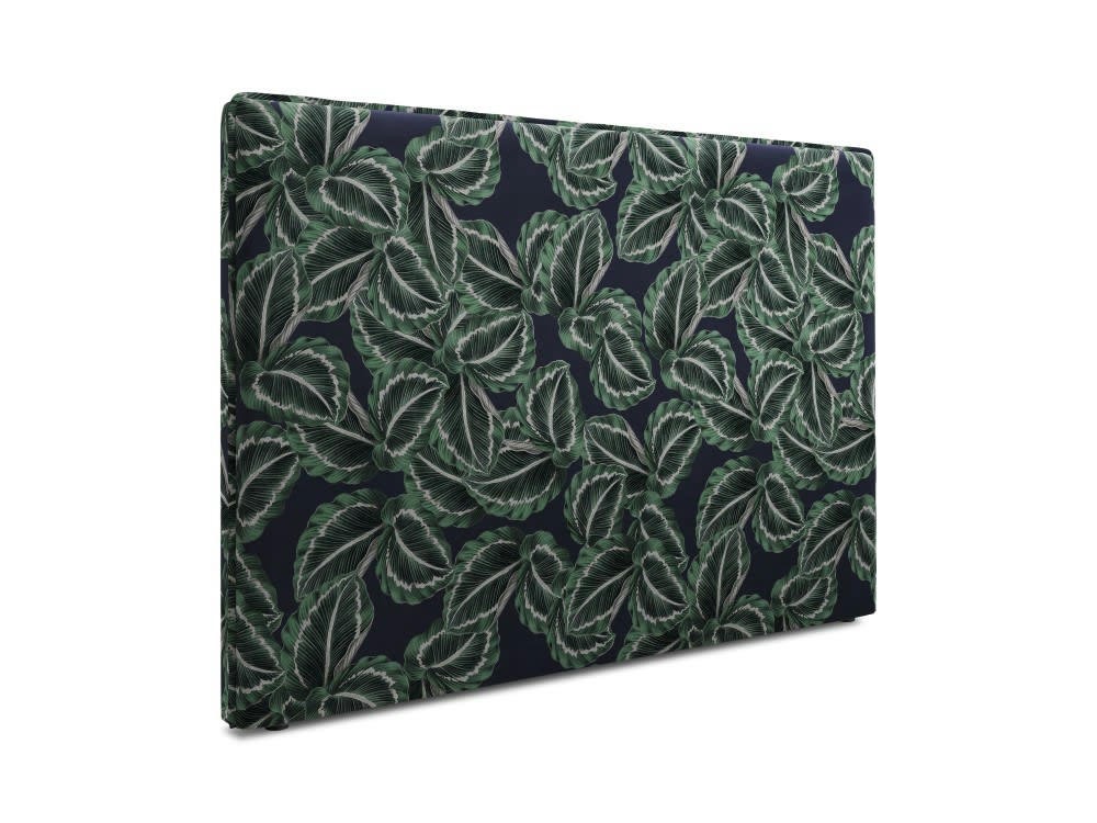 PROVENCE - Tête de lit en velours 120x160x10