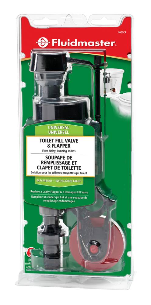 Fluildmaster Universal Fill Valve & Toilet Flapper Repair Kit