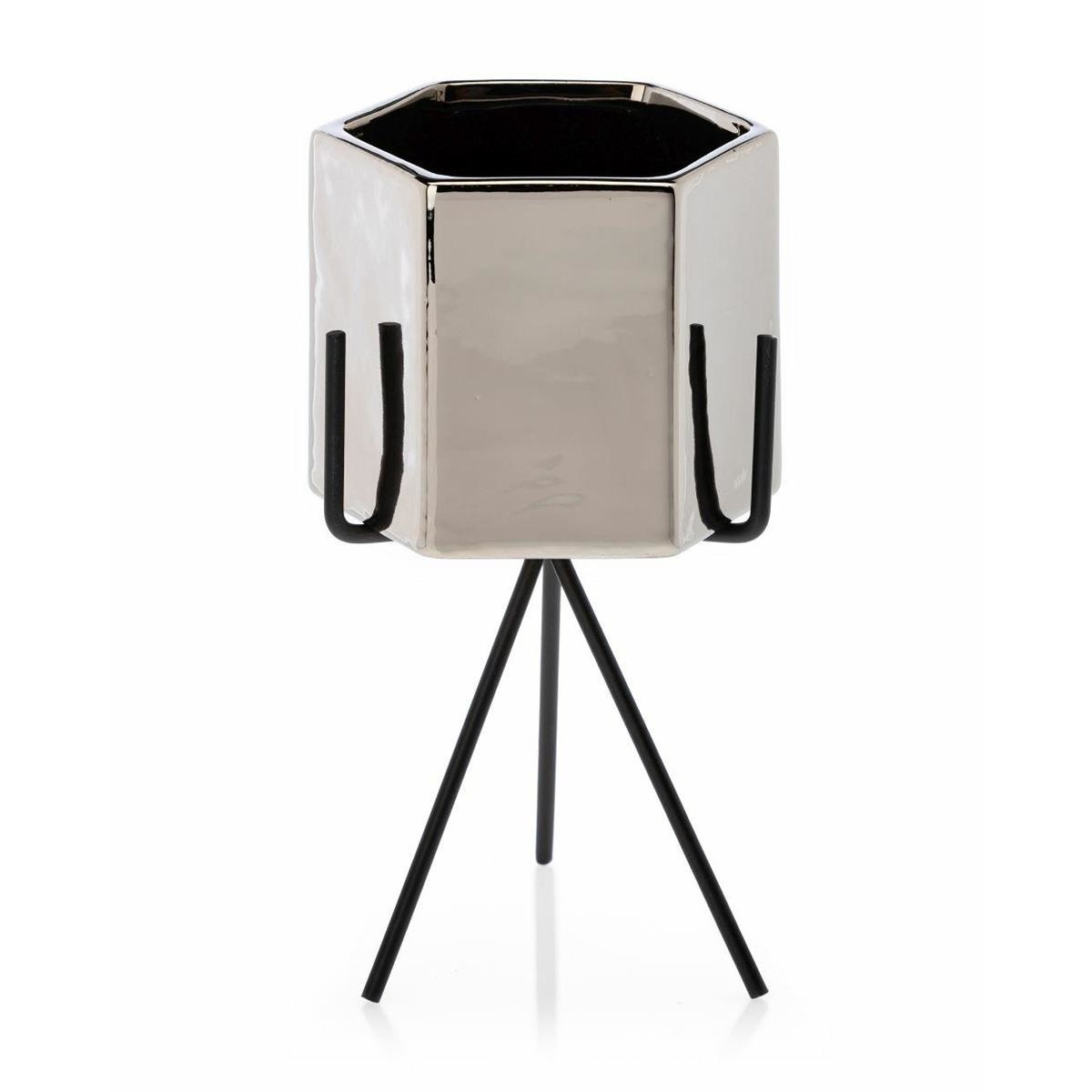 Doniczka Sashi Silver 20 cm