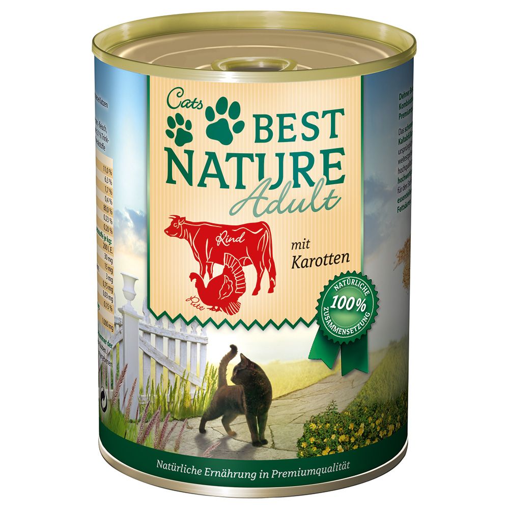 Best Nature Adult Cat Saver Pack 12 x 400g