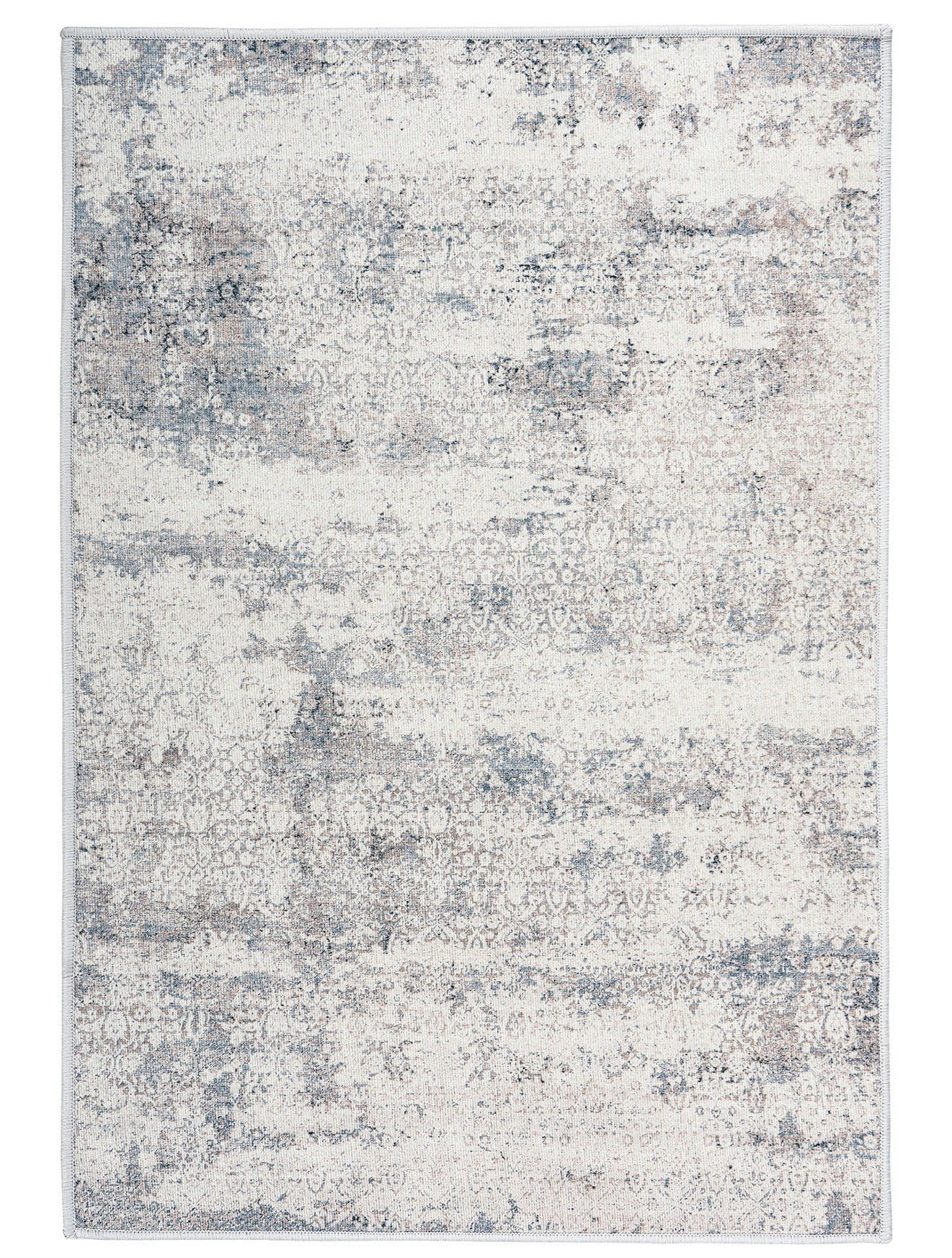 TEPA - Tapis de salon en polyester bleu 160x230 cm