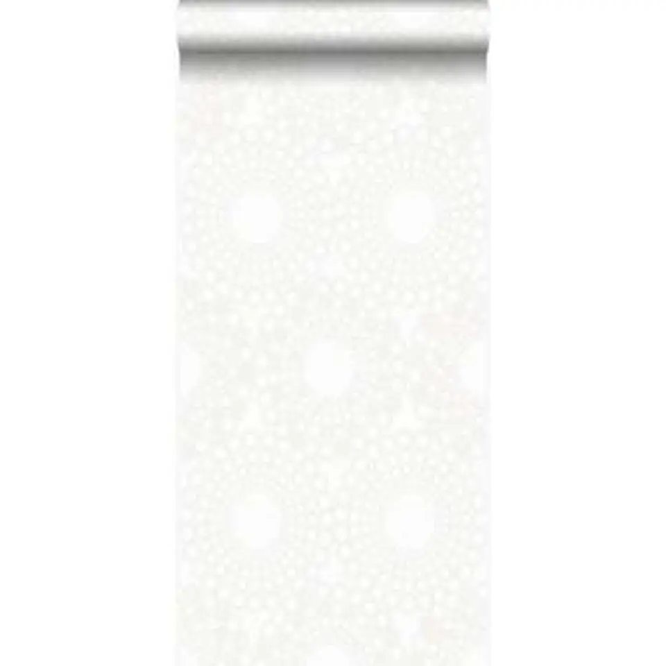 Origin behang - grafische vorm - wit - 53 cm x 10,05 m