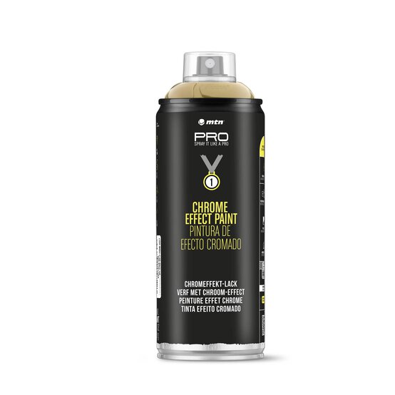 MTN PRO Gold Chrome Effect Paint 400ml