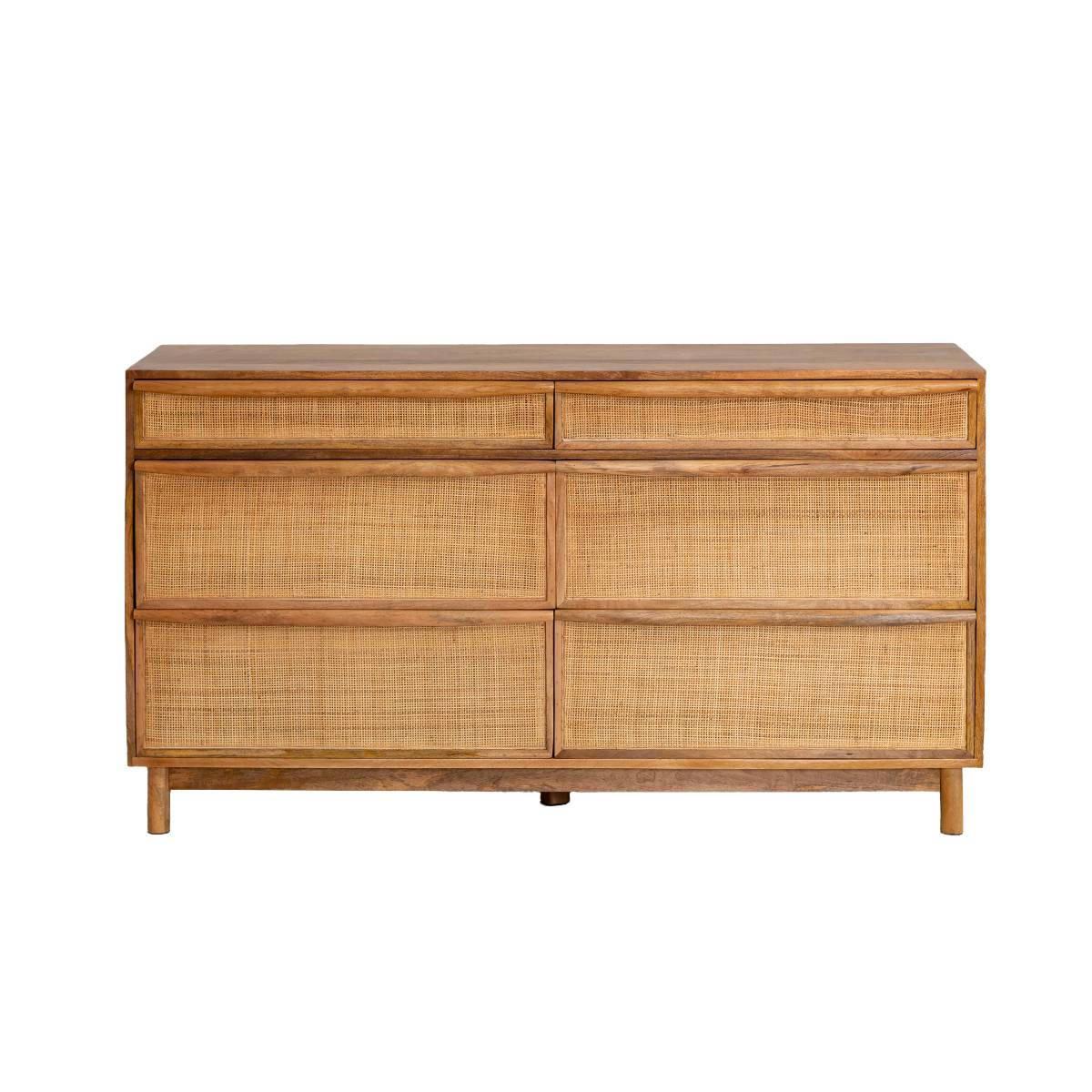 - Commode en bois marron 83 cm