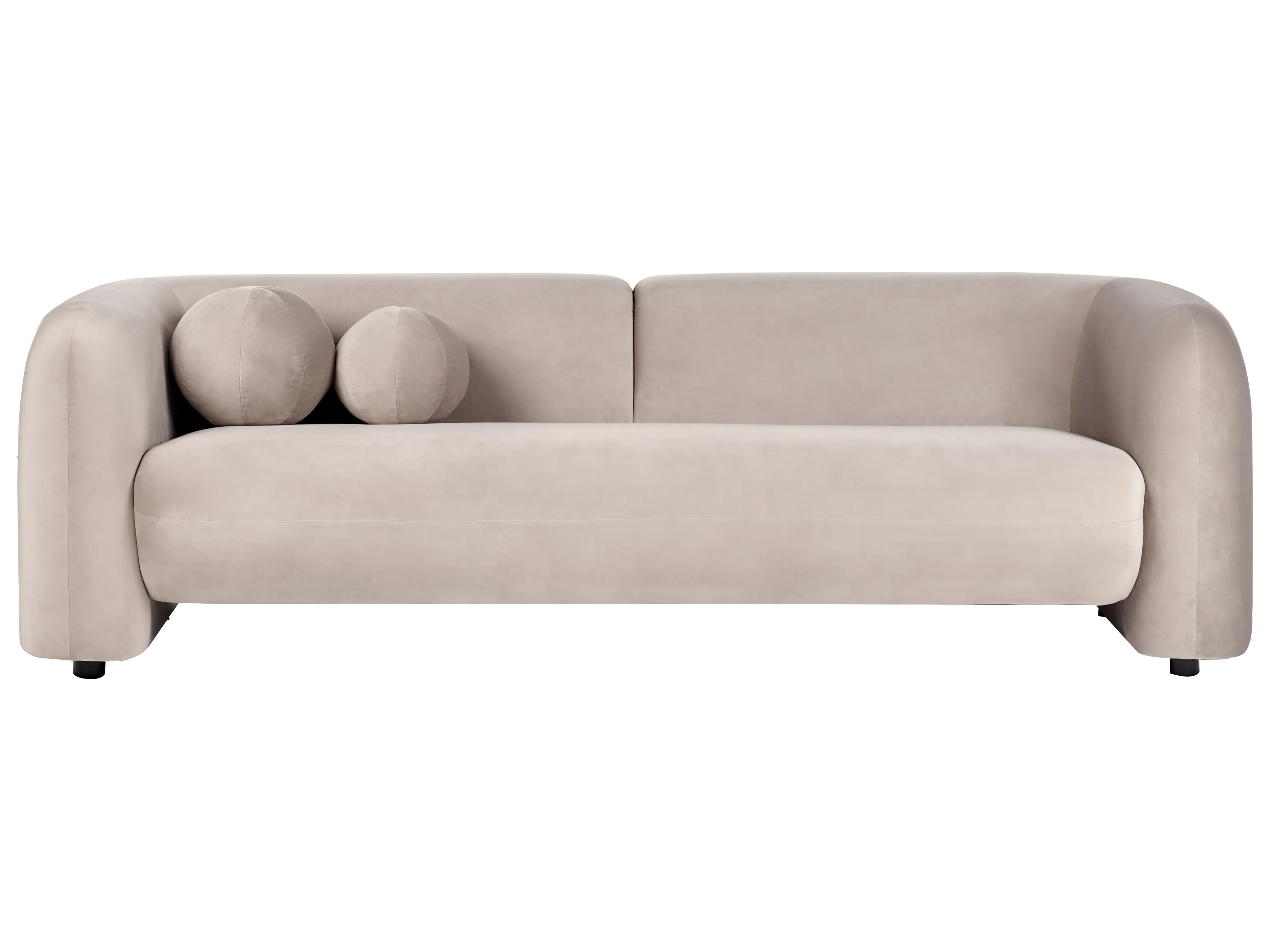 Armchair LEIREN Velvet Taupe