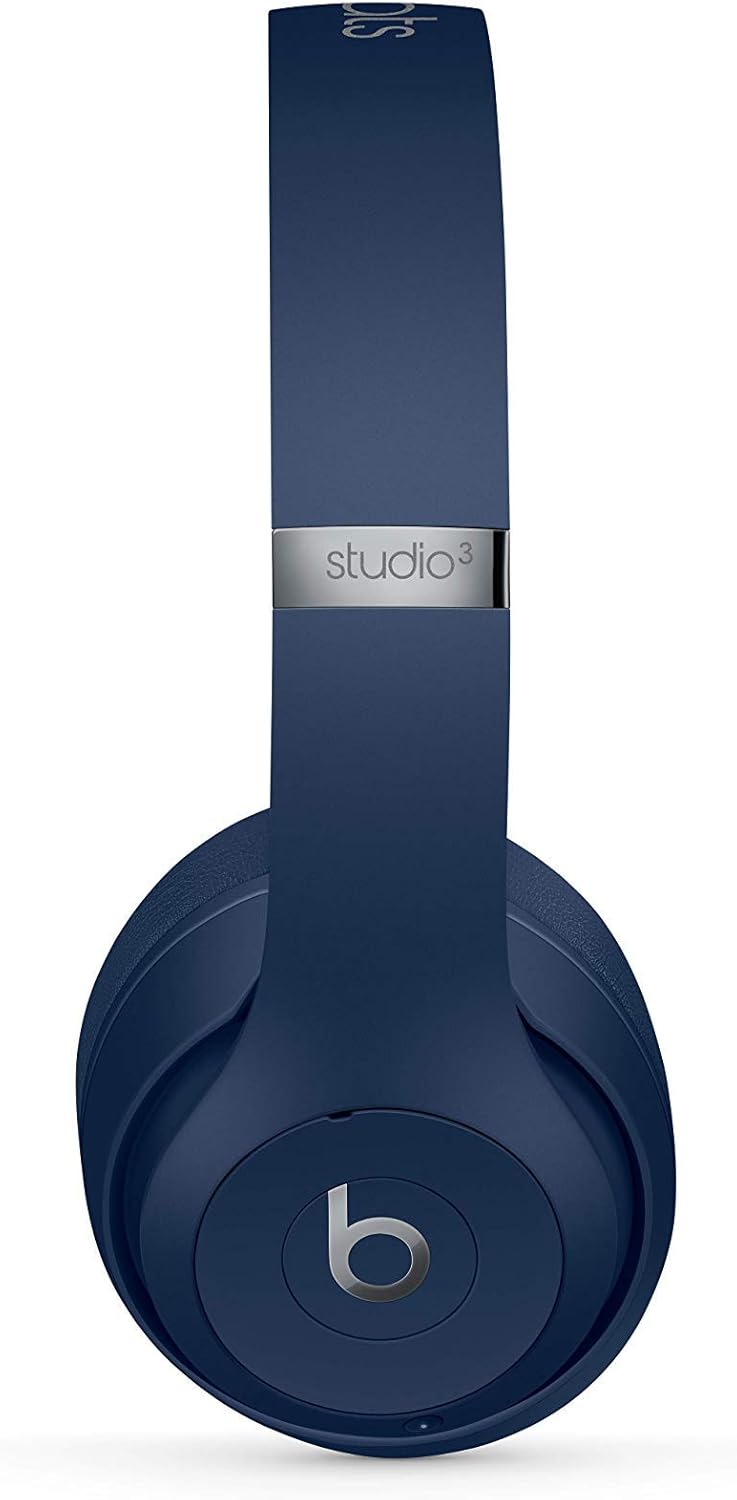 Beats Studio3 Wireless Headphones - Blue - (Renewed)