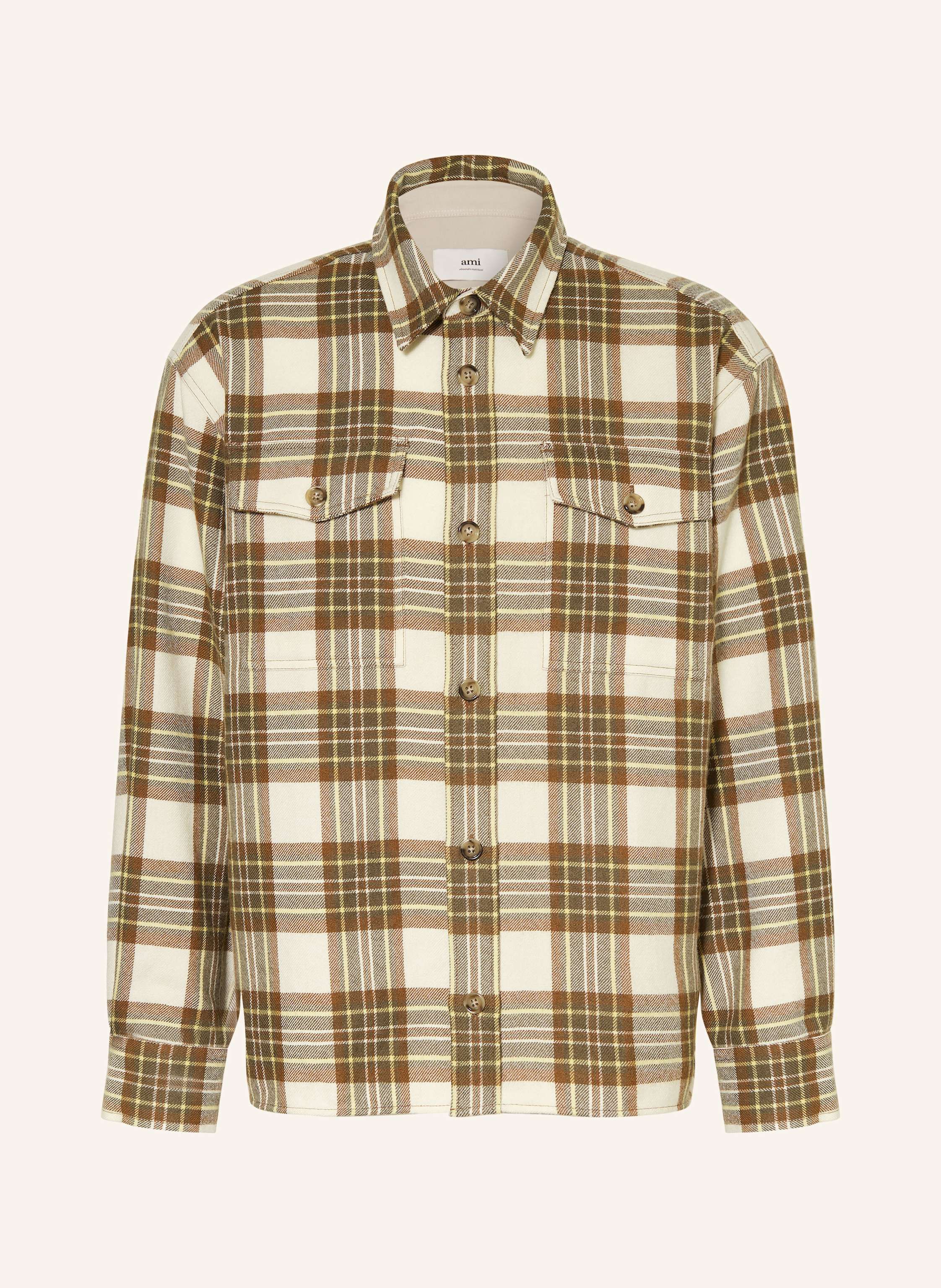 Ami Paris Flanell-Overshirt