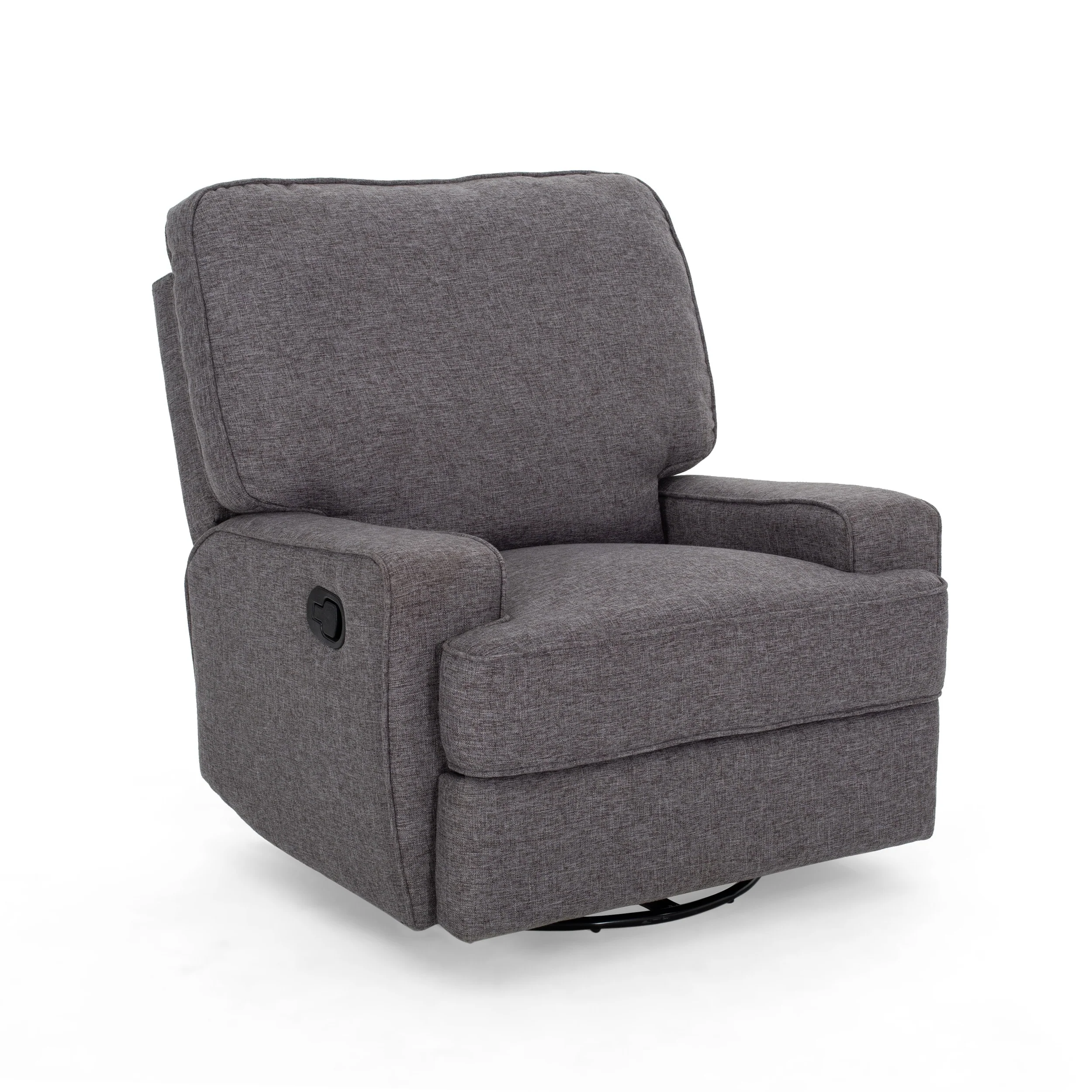 Crockett Traditional Glider Recliner with Swivel by Christopher Knight Home