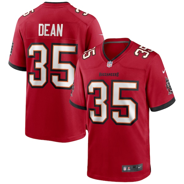 Jamel Dean Tampa Bay Buccaneers Nike Game Jersey - Red/Orange